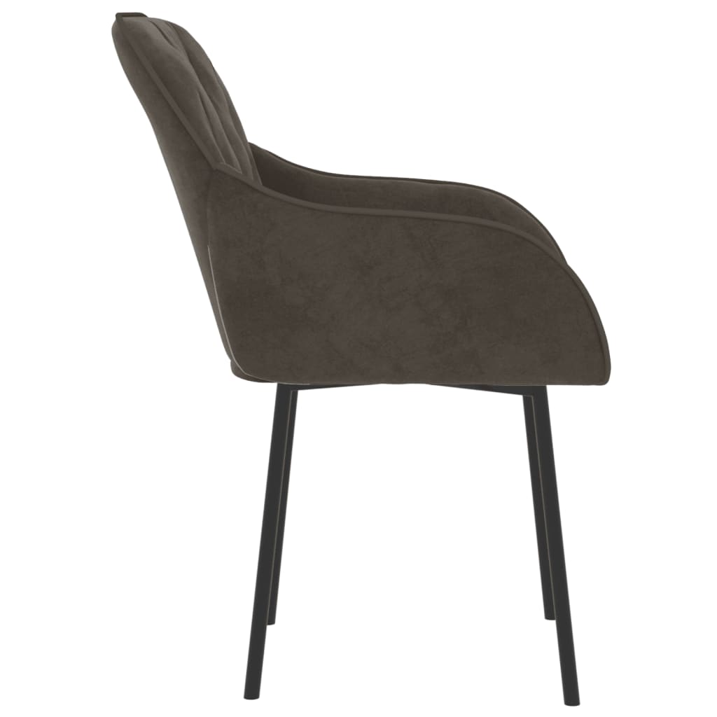 8720287109549_g_en_hd_3 vidaXL Dining Chairs 2 pcs Dark Grey Velvet - Image 5