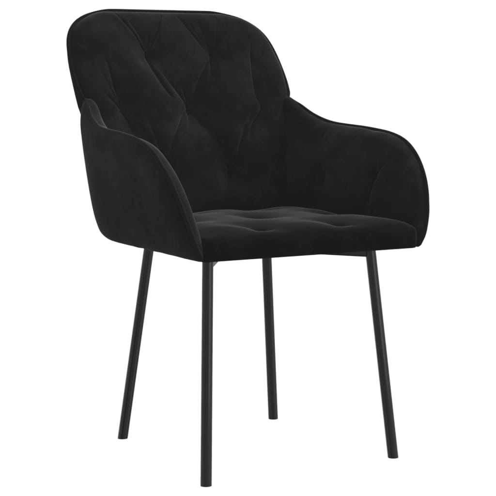 8720287109594_g_en_hd_1 vidaXL Dining Chairs 2 pcs Black Velvet - Image 3