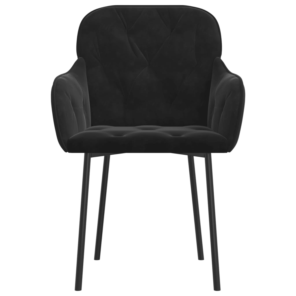8720287109594_g_en_hd_2 vidaXL Dining Chairs 2 pcs Black Velvet - Image 4
