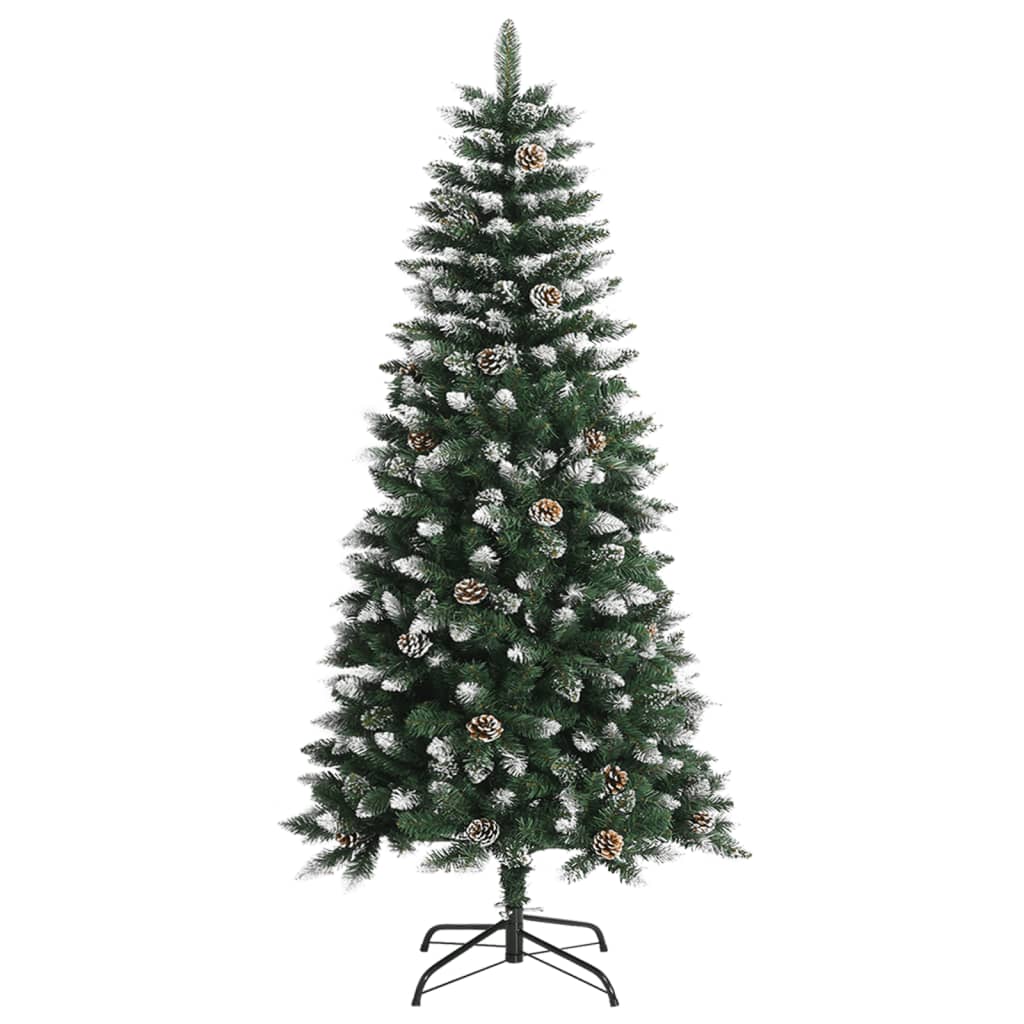8720287110156_g_en_hd_1 vidaXL Artificial Christmas Tree with Stand Green 120 cm PVC - Image 2