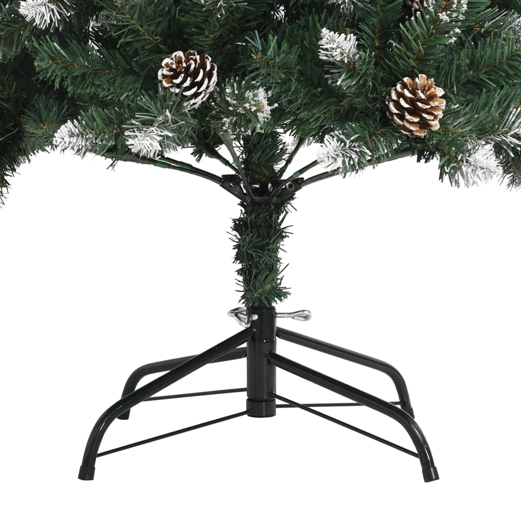 8720287110187_g_en_hd_6 vidaXL Artificial Christmas Tree with Stand Green 210 cm PVC - Image 7