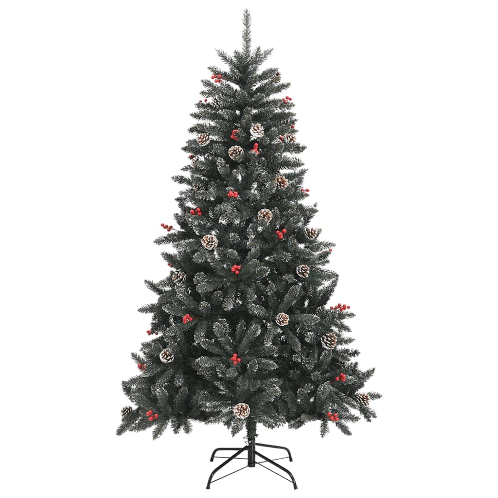 8720287110217_g_en_hd_1 vidaXL Artificial Christmas Tree with Stand Green 150 cm PVC - Image 2