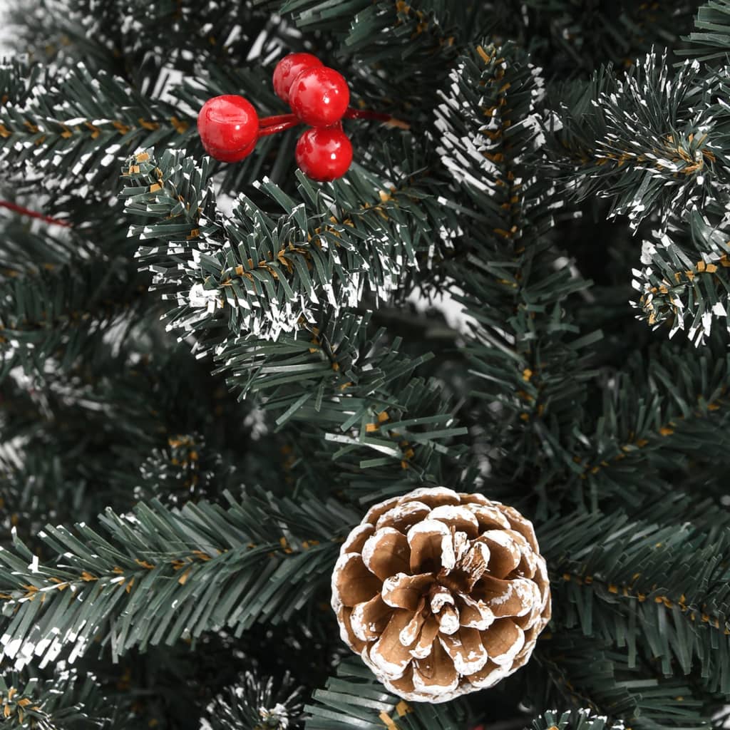 8720287110217_g_en_hd_5 vidaXL Artificial Christmas Tree with Stand Green 150 cm PVC - Image 6