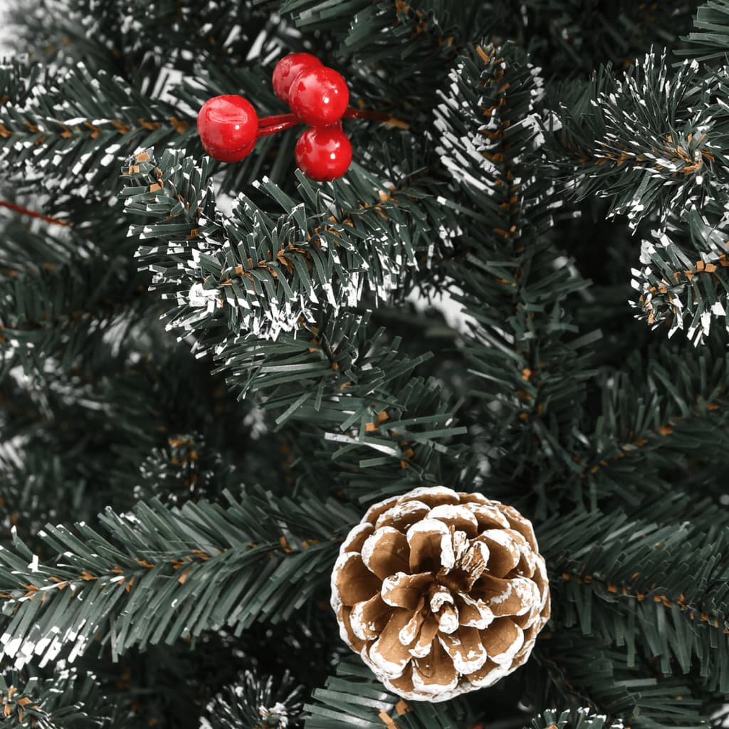 8720287110224_g_en_hd_5 vidaXL Artificial Christmas Tree with Stand Green 180 cm PVC - Image 6