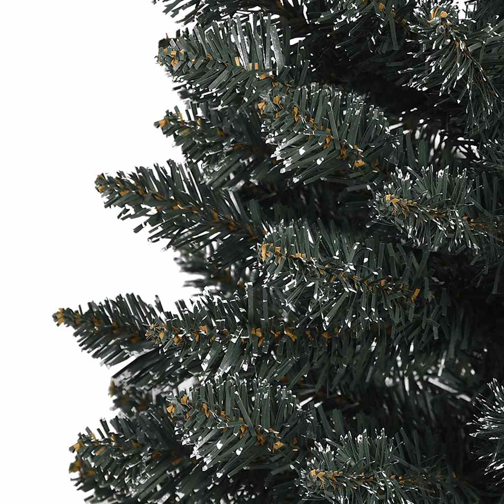 8720287110262_g_en_hd_5 vidaXL Artificial Slim Christmas Tree with Stand Green 150 cm PVC - Image 6