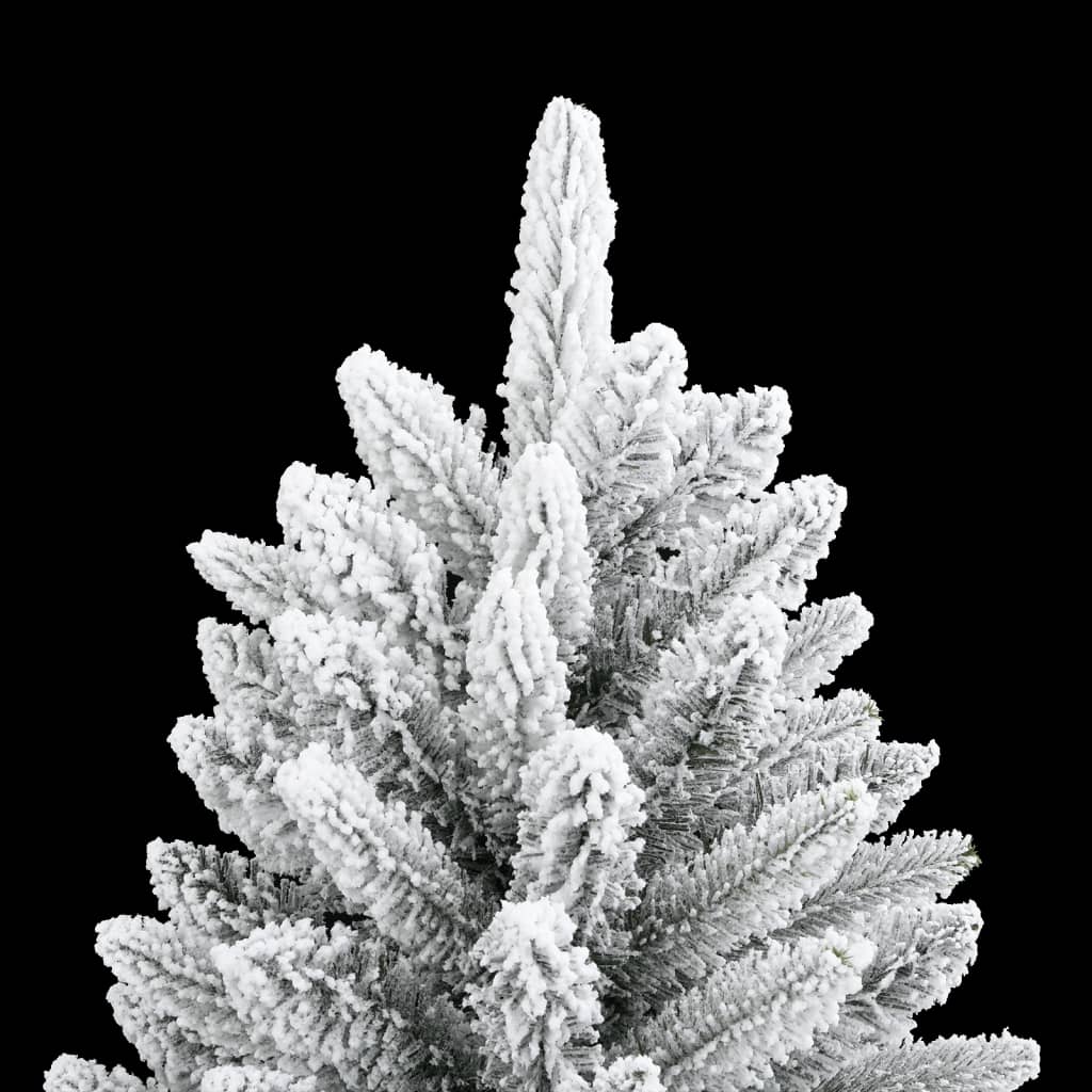 8720287110347_g_en_hd_4 vidaXL Artificial Christmas Tree with Flocked Snow 240 cm PVC&PE - Image 5