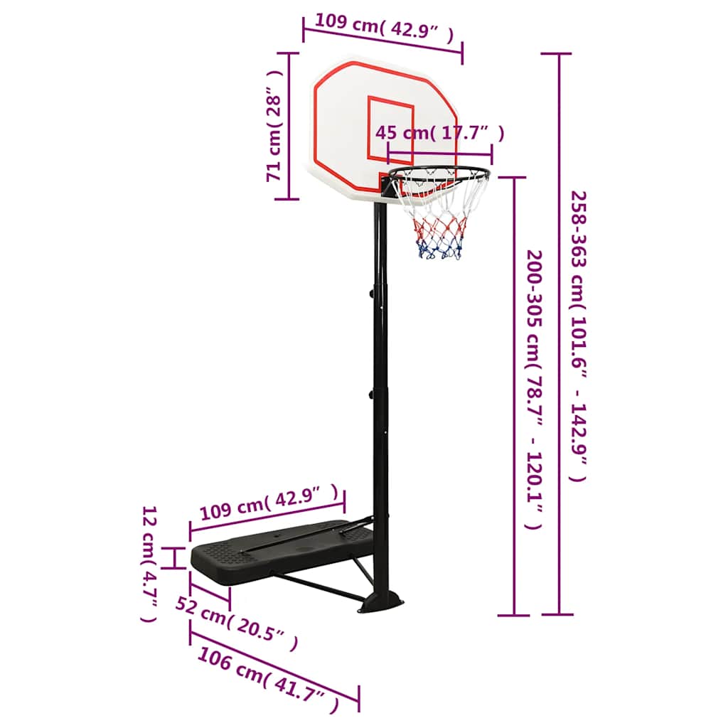 8720287110408_g_en_hd_9 vidaXL Basketball Stand White 258-363 cm Polyethene - Image 10