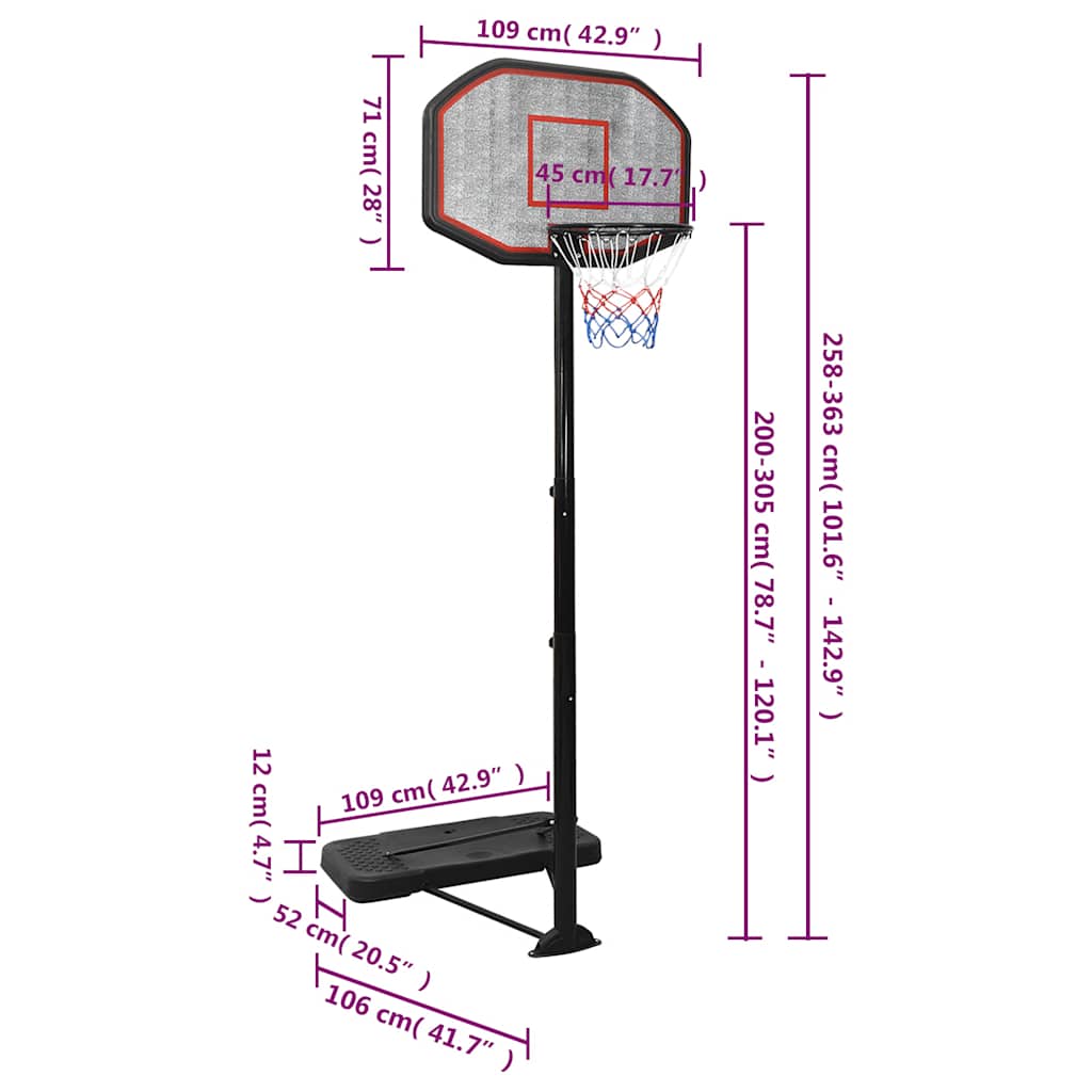 8720287110415_g_en_hd_9 vidaXL Basketball Stand Black 258-363 cm Polyethene - Image 10