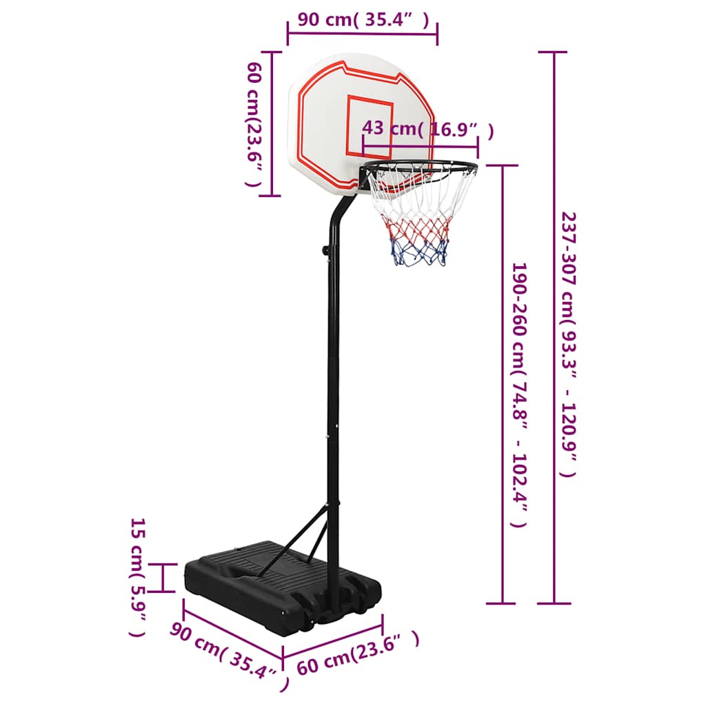 8720287110446_g_en_hd_9 vidaXL Basketball Stand White 237-307 cm Polyethene - Image 10