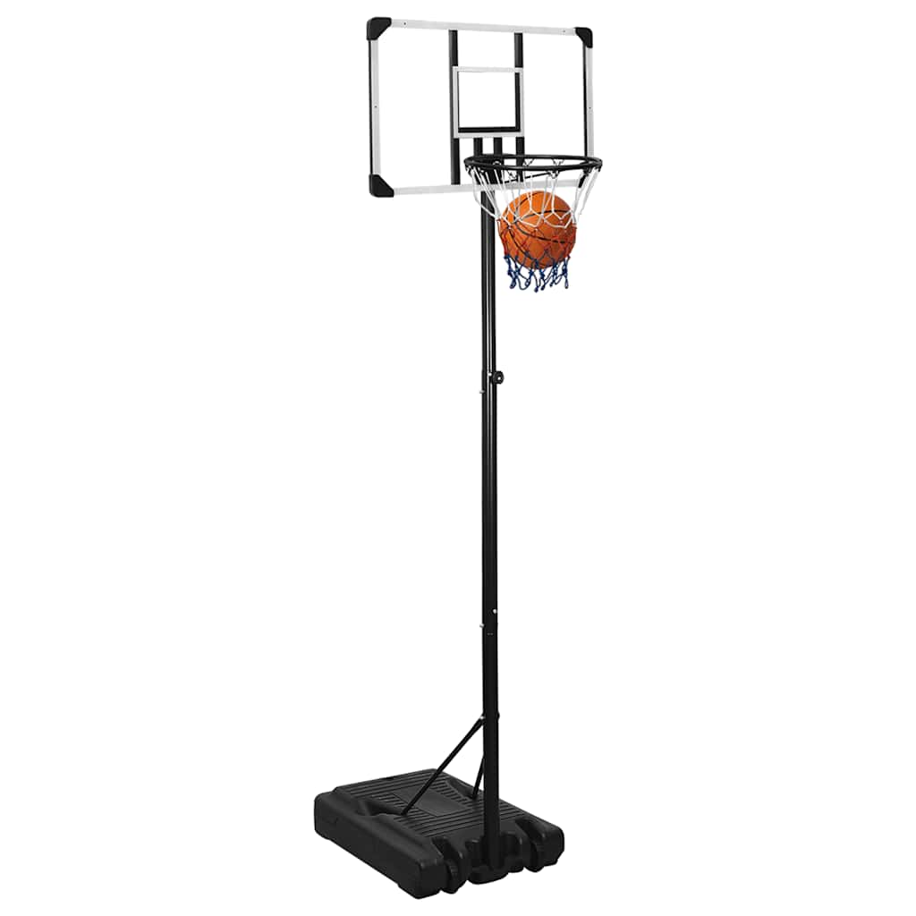 8720287110460_g_en_hd_1 vidaXL Basketball Stand Transparent 235-305 cm Polycarbonate - Image 2