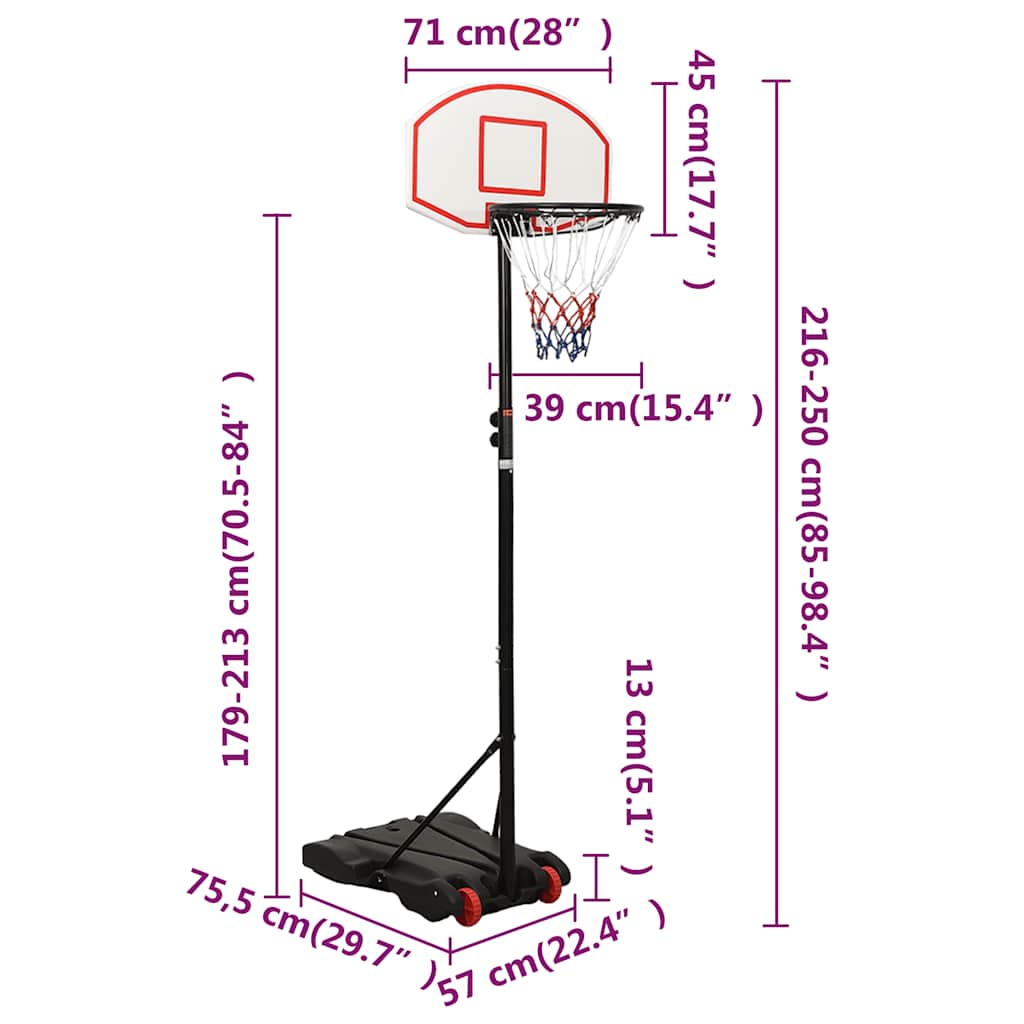 8720287110477_g_en_hd_9 vidaXL Basketball Stand White 216-250 cm Polyethene - Image 10
