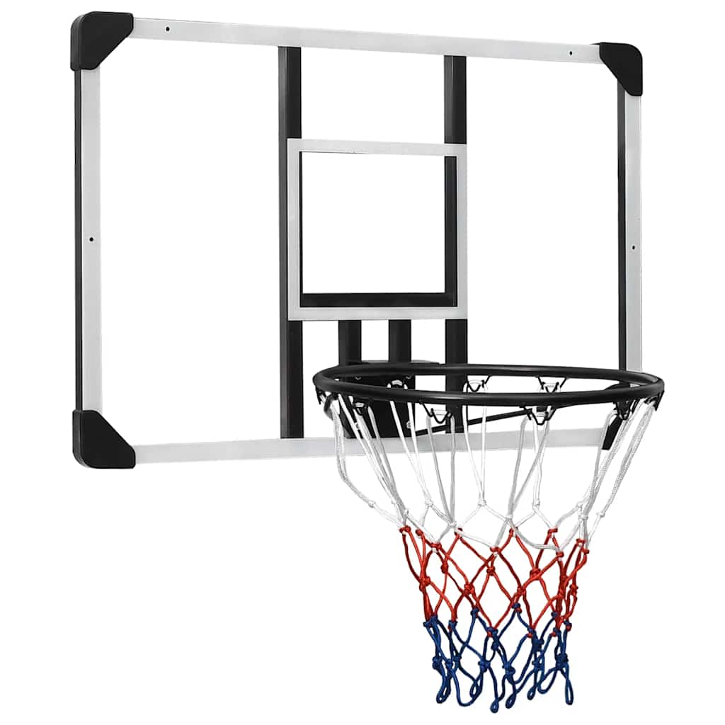 8720287110613_a_en_hd_1 vidaXL Basketball Backboard Transparent 90x60x2.5 cm Polycarbonate - Image 2