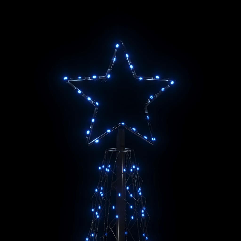 8720287110903_g_en_hd_2 vidaXL Christmas Cone Tree Blue 500 LEDs 100x300 cm - Image 4