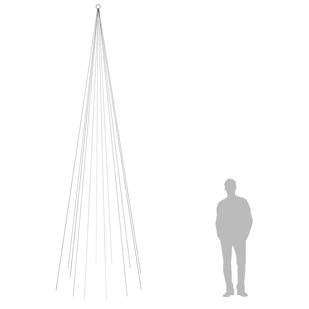 8720287111016_g_en_hd_6 vidaXL Christmas Tree on Flagpole Warm White 732 LEDs 500 cm - Image 8