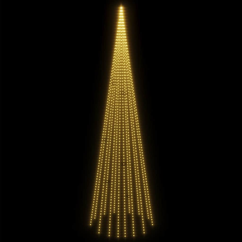 8720287111023_g_en_hd_1 vidaXL Christmas Tree on Flagpole Warm White 1134 LEDs 800 cm - Image 3