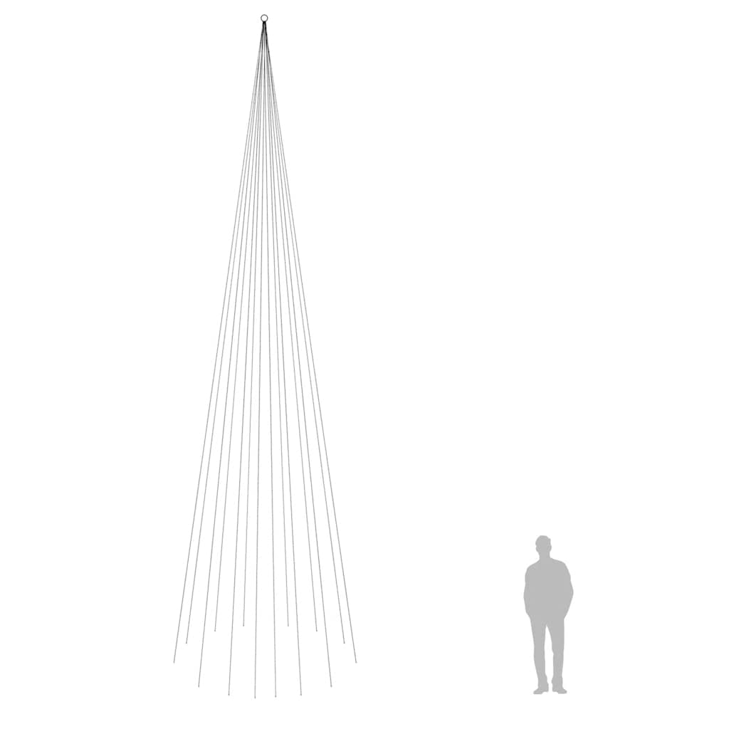 8720287111023_g_en_hd_6 vidaXL Christmas Tree on Flagpole Warm White 1134 LEDs 800 cm - Image 8