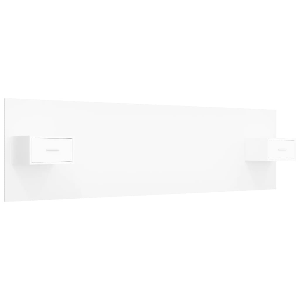 8720287121848_a_en_hd_1 vidaXL Bed Headboard with Cabinets White 200 cm Engineered Wood - Image 2