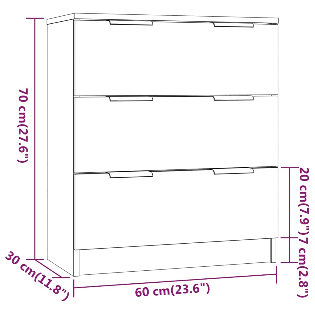 8720287122401_g_en_hd_4 vidaXL 3 Piece Sideboards White Engineered Wood - Image 7
