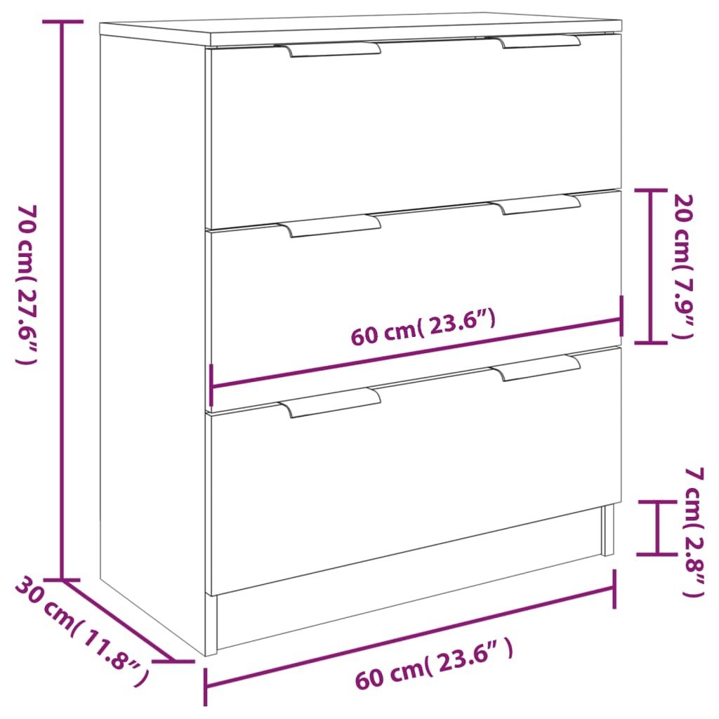 8720287122562_g_en_hd_4 vidaXL 3 Piece Sideboards White Engineered Wood - Image 7