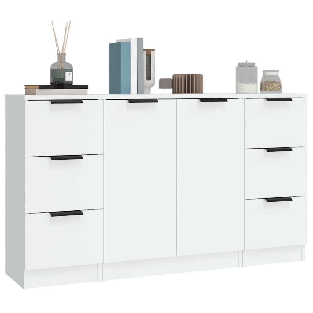 8720287122968_g_en_hd_2 vidaXL Sideboards 3 pcs White Engineered Wood - Image 5