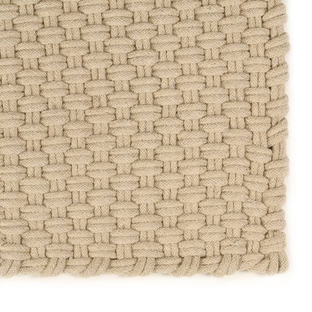 8720287124603_g_en_hd_1 vidaXL Rug Rectangular Natural 160x230 cm Cotton - Image 2