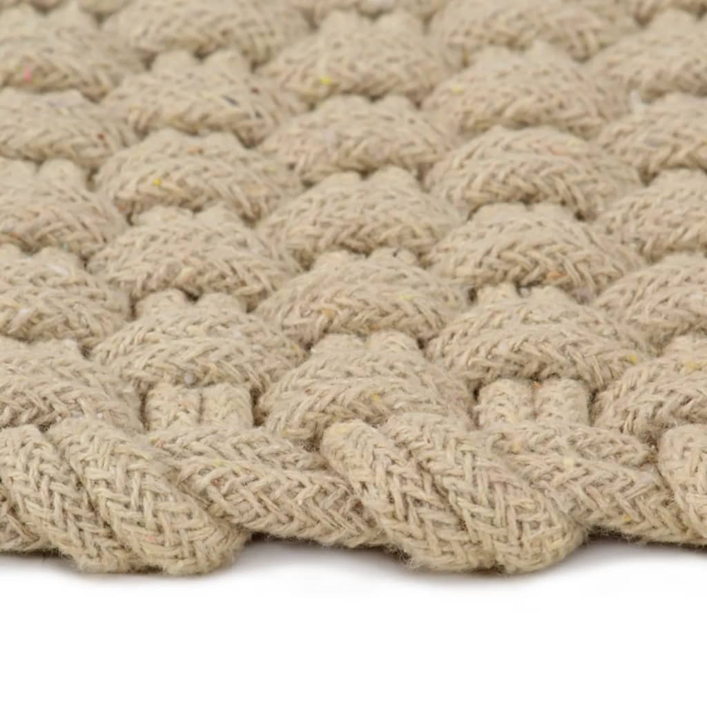 8720287124603_g_en_hd_2 vidaXL Rug Rectangular Natural 160x230 cm Cotton - Image 3