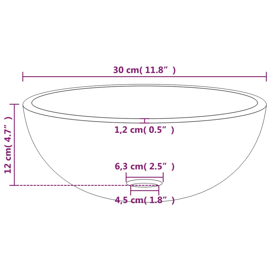 8720287125044_g_en_hd_3 vidaXL Basin Tempered Glass 30x12 cm Gold - Image 5