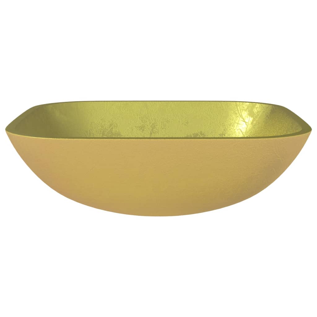 8720287125051_g_en_hd_1 vidaXL Basin Glass 42x42x14 cm Gold - Image 3