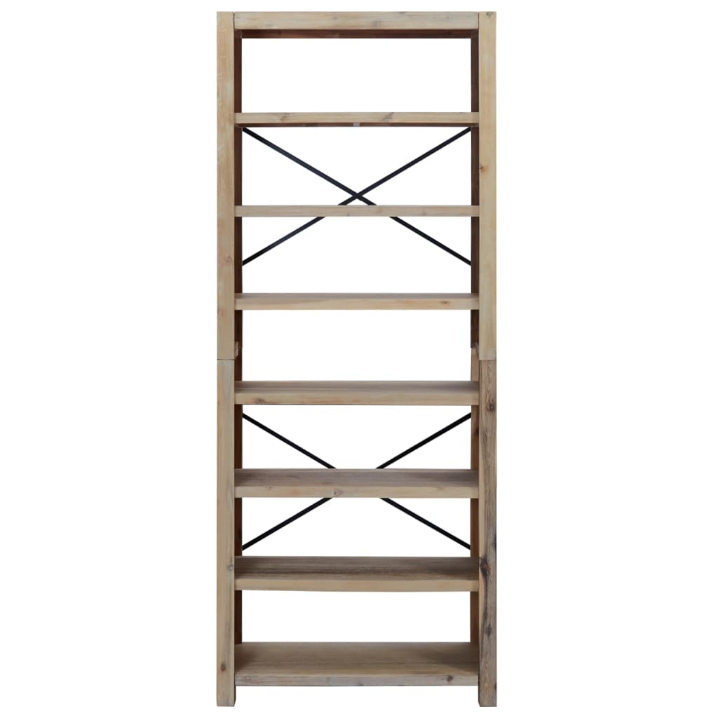 8720287125259_g_en_hd_1 vidaXL 7-Tier Bookcase 80x30x200 cm Solid Wood Acacia - Image 4