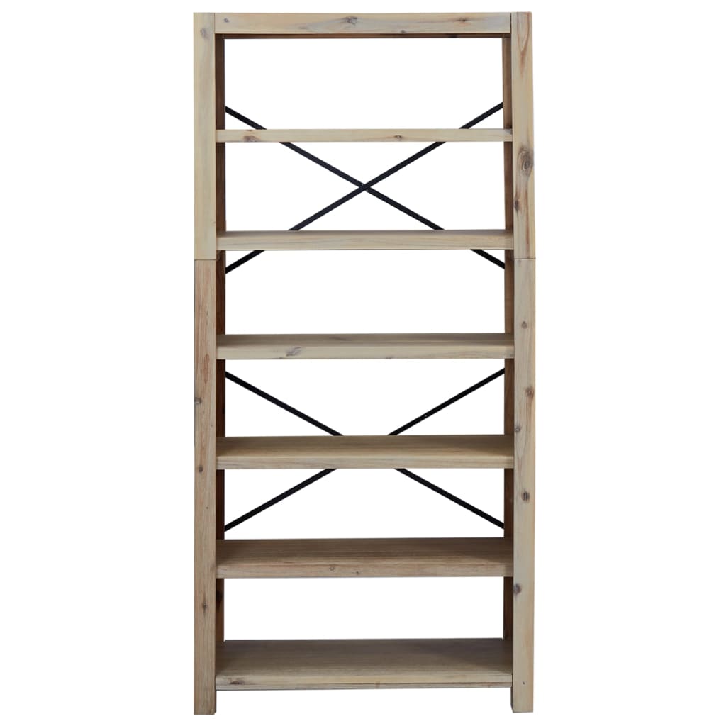 8720287125266_g_en_hd_1 vidaXL 6-Tier Bookcase 80x30x170 cm Solid Wood Acacia - Image 4
