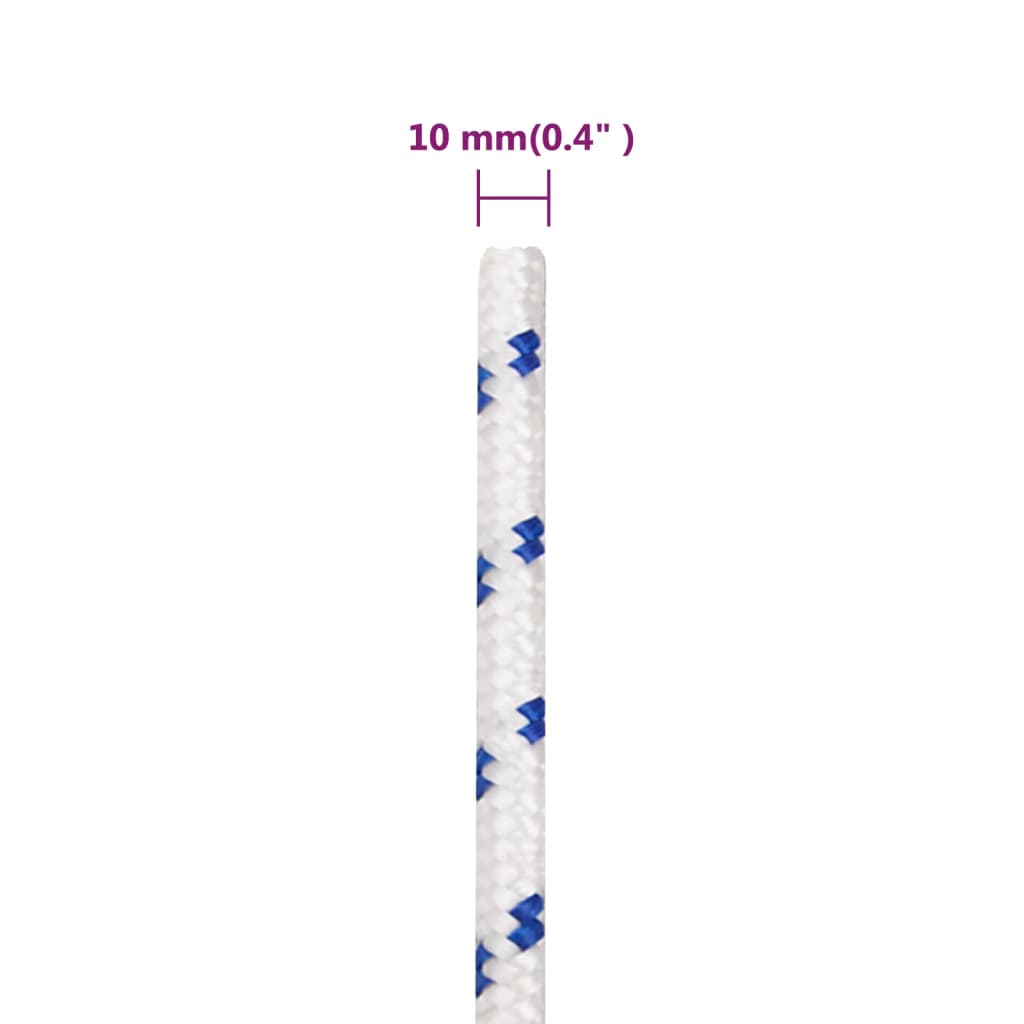 8720287125730_g_en_hd_5 vidaXL Boat Rope White 10 mm 25 m Polypropylene - Image 6
