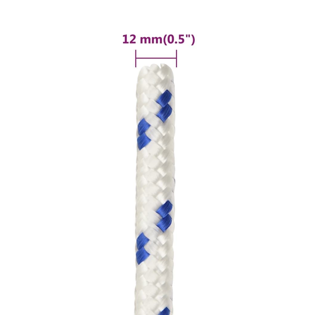 8720287125785_g_en_hd_5 vidaXL Boat Rope White 12 mm 25 m Polypropylene - Image 6