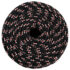 vidaXL Boat Rope Black 6 mm 25 m Polypropylene - Image 3