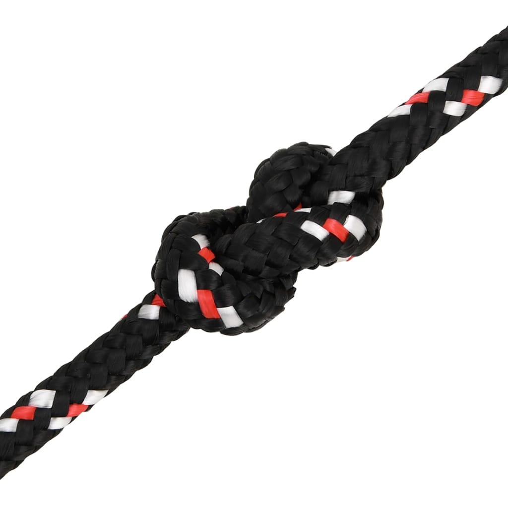 8720287126164_g_en_hd_4 vidaXL Boat Rope Black 6 mm 25 m Polypropylene - Image 5