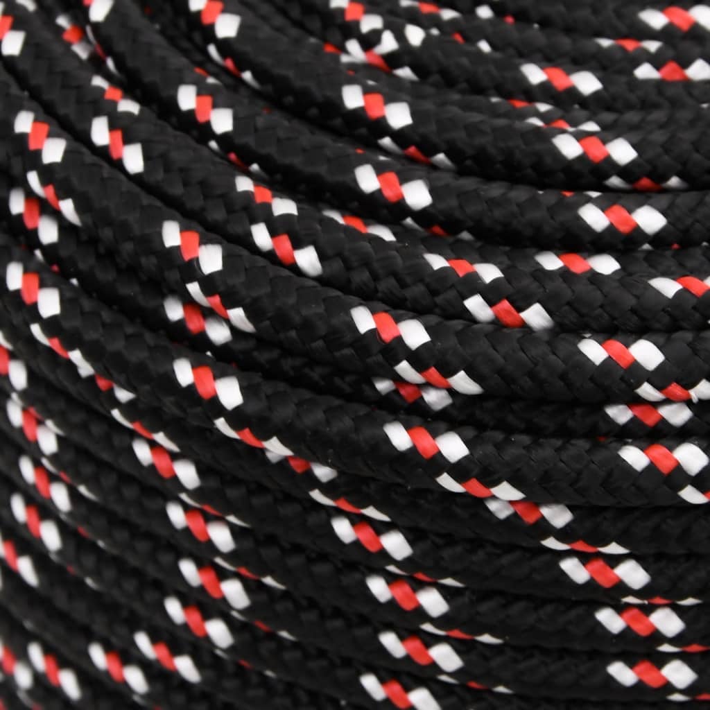 8720287126218_g_en_hd_3 vidaXL Boat Rope Black 8 mm 25 m Polypropylene - Image 4