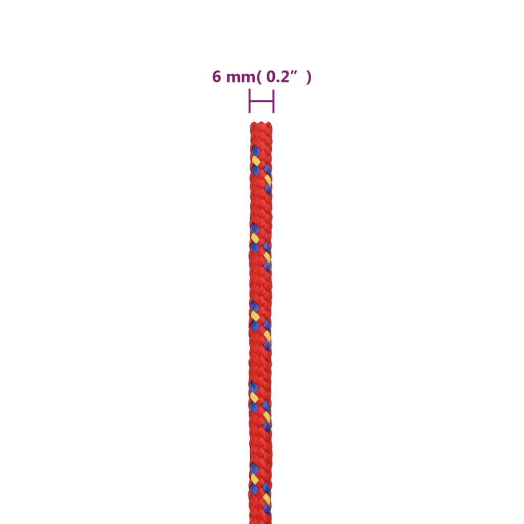 8720287126690_g_en_hd_5 vidaXL Boat Rope Red 6 mm 25 m Polypropylene - Image 6