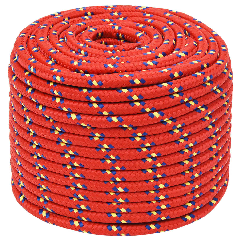 8720287126843_g_en_hd_1 vidaXL Boat Rope Red 12 mm 25 m Polypropylene - Image 2