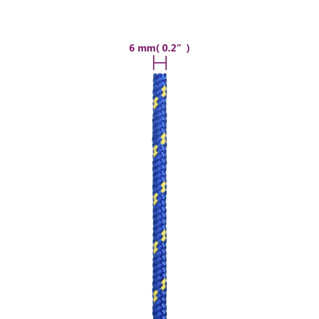 8720287127239_g_en_hd_5 vidaXL Boat Rope Blue 6 mm 50 m Polypropylene - Image 6