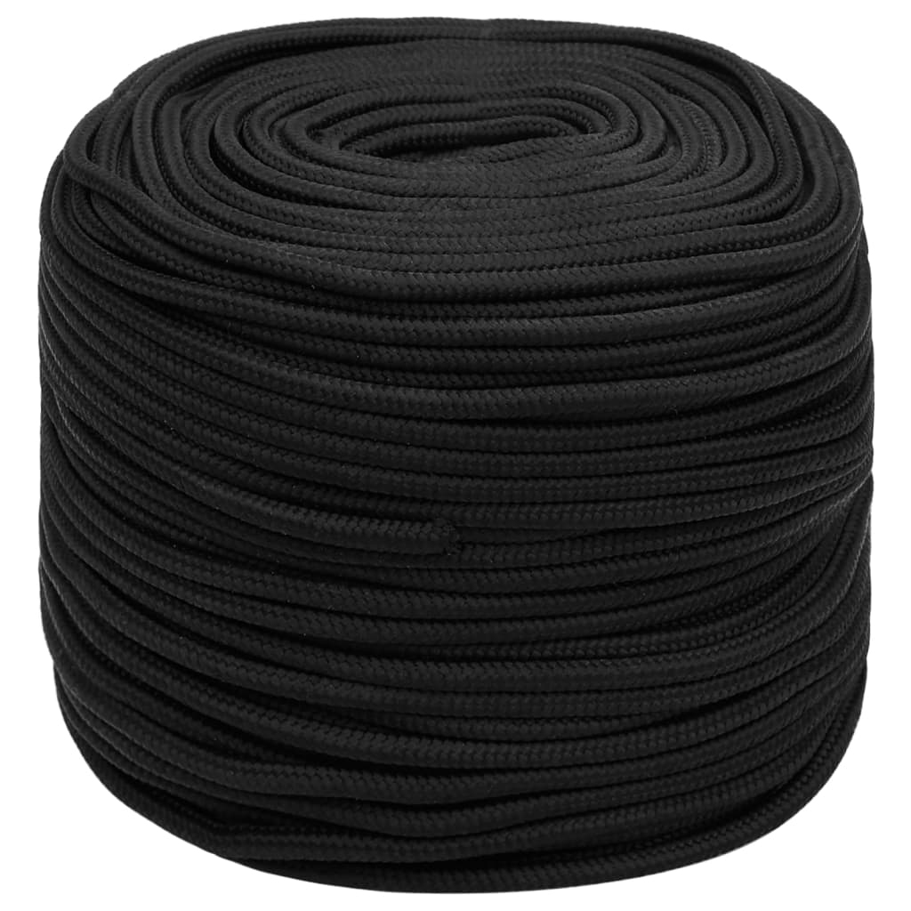 8720287127819_g_en_hd_1 vidaXL Boat Rope Full Black 8 mm 50 m Polypropylene - Image 2