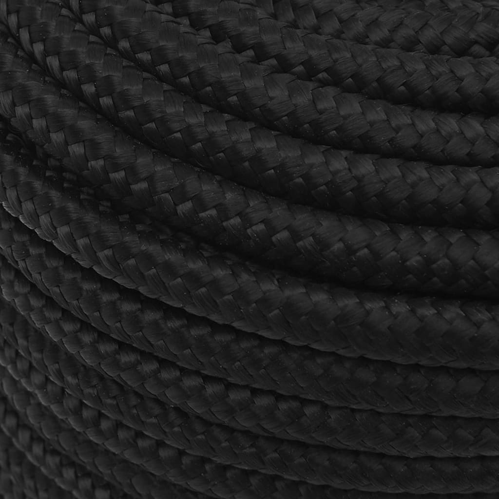8720287127918_g_en_hd_3 vidaXL Boat Rope Full Black 12 mm 50 m Polypropylene - Image 4