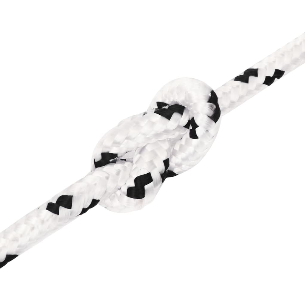 8720287130420_g_en_hd_3 vidaXL Braided Boat Rope White 6 mmx100 m Polyester - Image 4