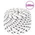 vidaXL Braided Boat Rope White 6 mmx100 m Polyester - Image 6