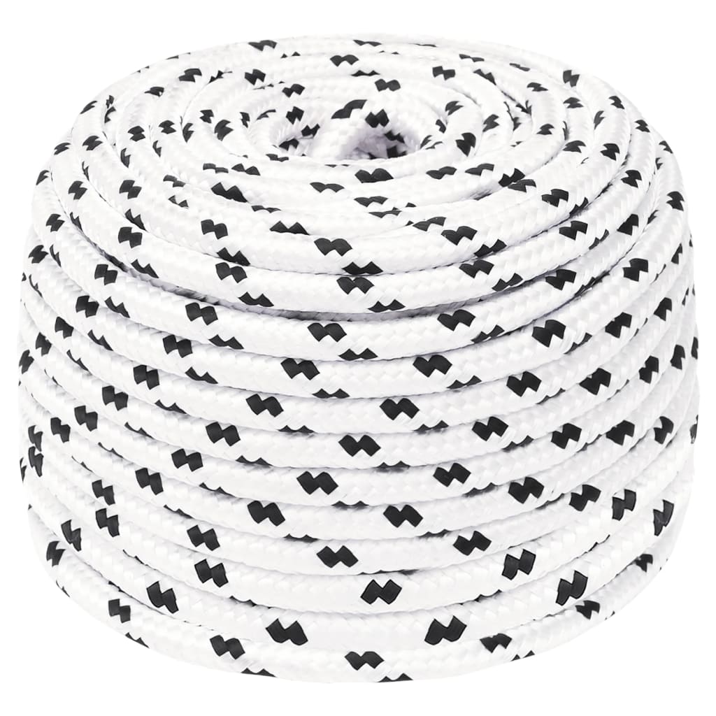 8720287130475_a_en_hd_1 vidaXL Braided Boat Rope White 8 mmx100 m Polyester - Image 1