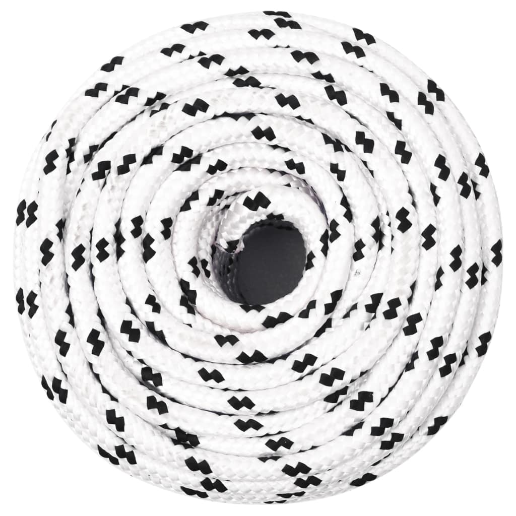 8720287130475_g_en_hd_1 vidaXL Braided Boat Rope White 8 mmx100 m Polyester - Image 2