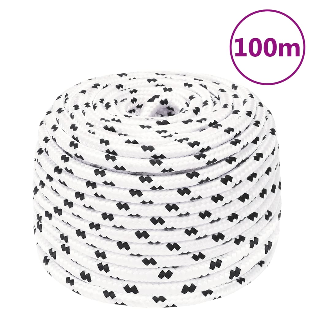 8720287130475_g_en_hd_5 vidaXL Braided Boat Rope White 8 mmx100 m Polyester - Image 6