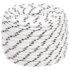 vidaXL Braided Boat Rope White 12 mmx100 m Polyester