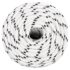vidaXL Braided Boat Rope White 12 mmx100 m Polyester - Image 2