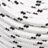 vidaXL Braided Boat Rope White 12 mmx100 m Polyester - Image 3