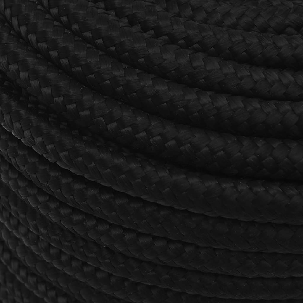 8720287131069_g_en_hd_3 vidaXL Work Rope Black 12 mm 50 m Polyester - Image 4