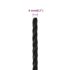 vidaXL Work Rope Black 6 mm 100 m Polypropylene - Image 6